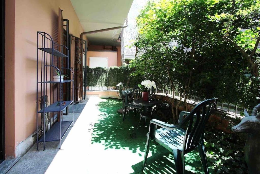 Appartamento Con Giardino Vicino A San Siro Milánó Kültér fotó