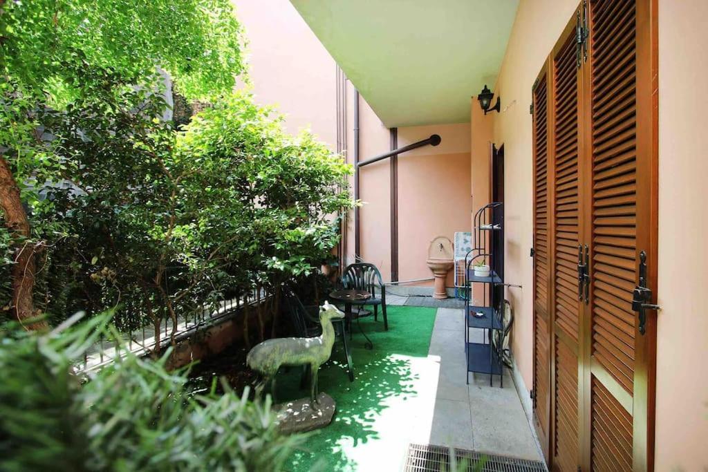 Appartamento Con Giardino Vicino A San Siro Milánó Kültér fotó